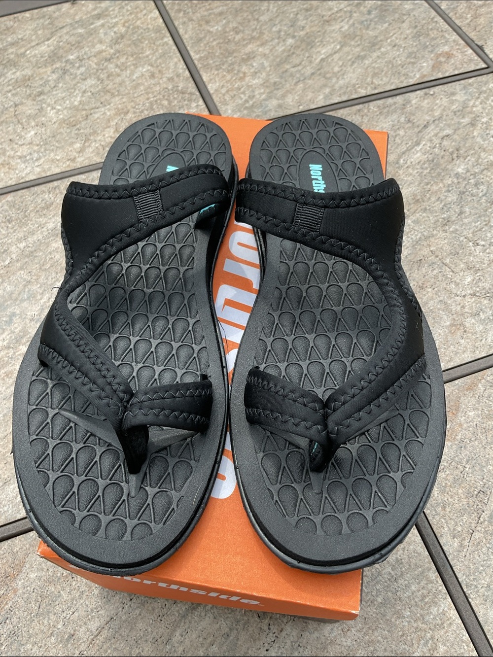 Northside Women's black Mabel Neoprene Sandals - Picture 3 of 4